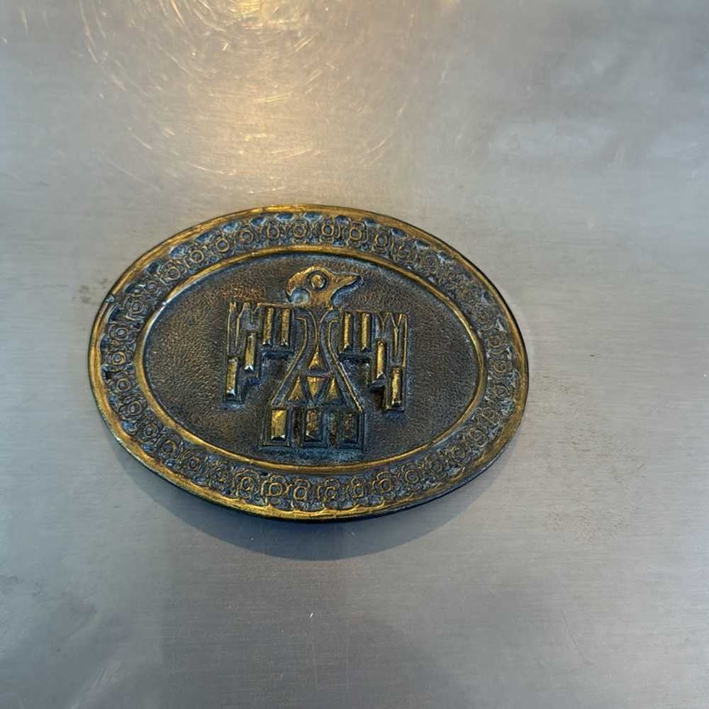 Vintage Thundebird Belt Buckle